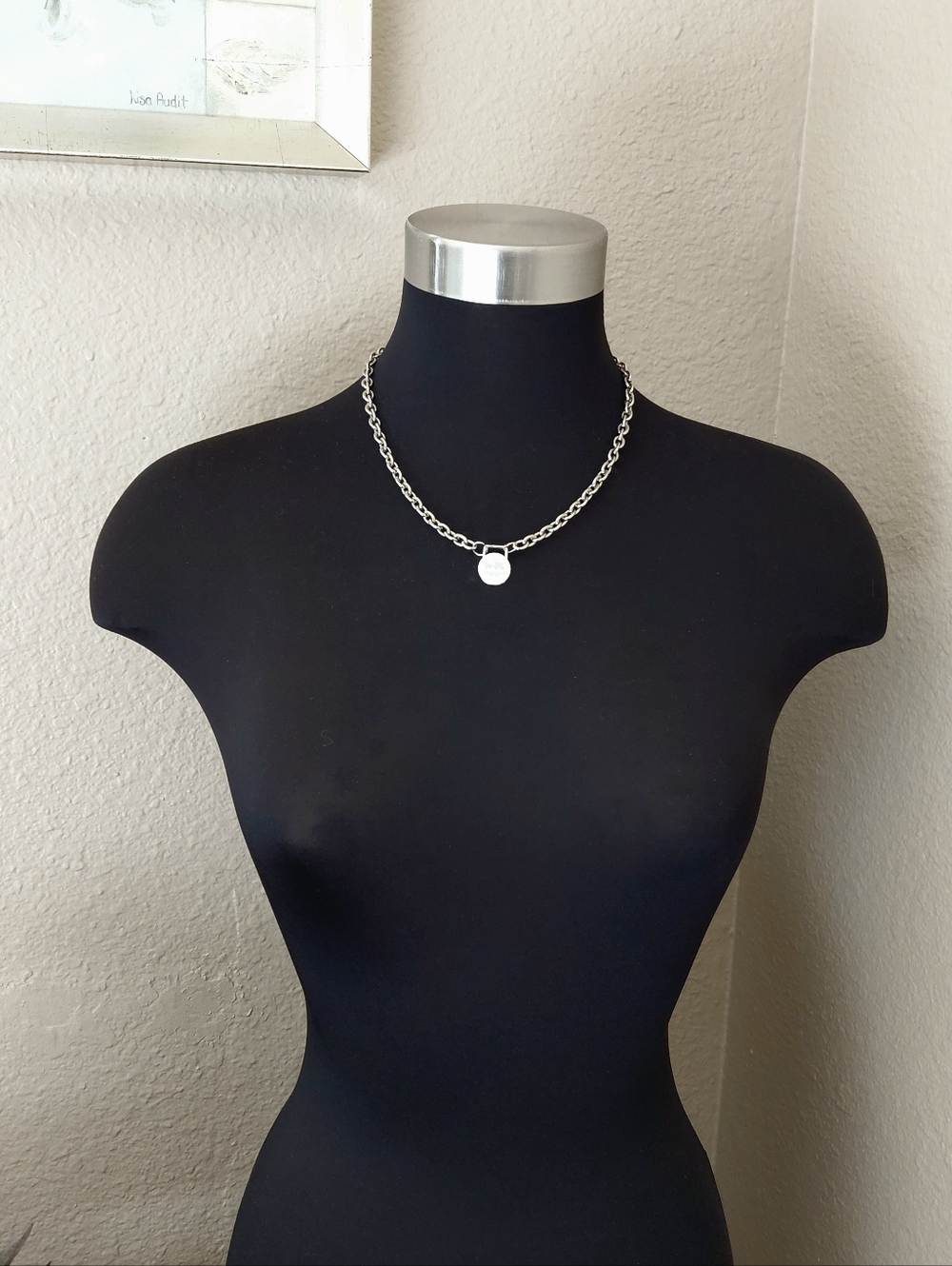 Coach Silver Charm Necklace - Picture 2 of 4